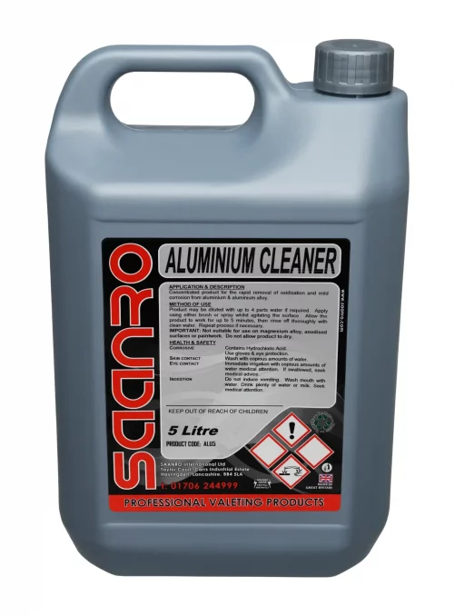 Aluminium cleaner is a powerful corrosion and dirt cleaner.