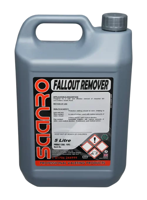 Fallout remover for deep, powerful cleaning.