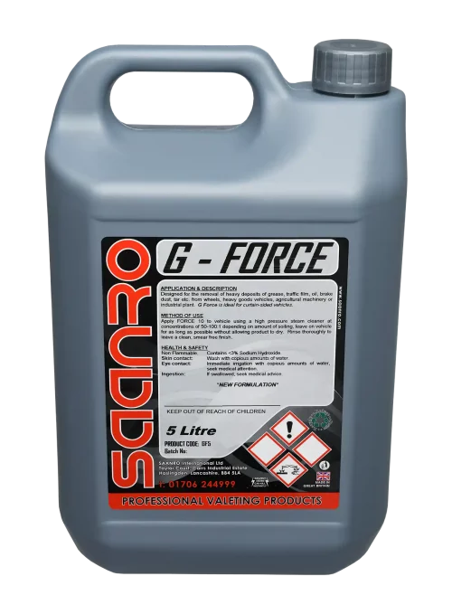 G-Force commercial TFR for HGV's and plant machinery.