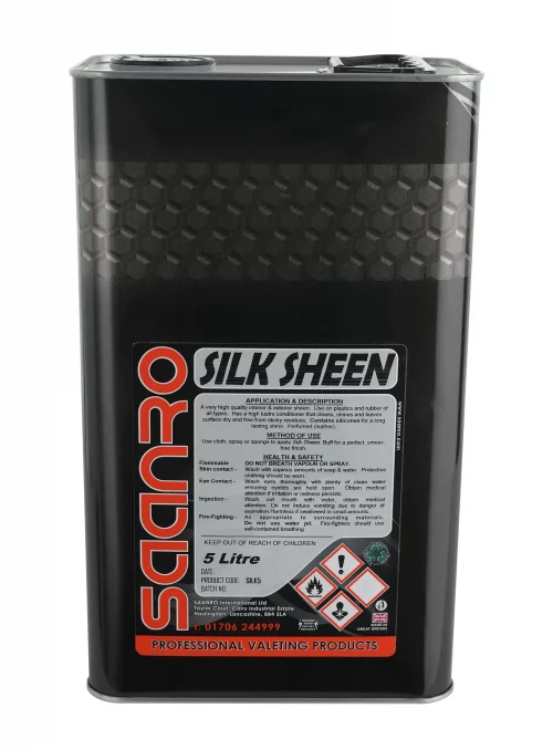 Silk sheen interior surface dressing