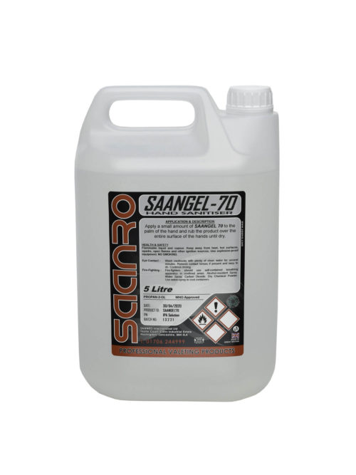 Saangel-70 hand and surface sanitizer