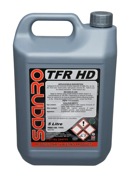 TFR-HD makes chassis and curtain-side cleaning easy.