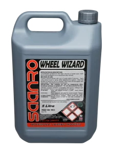 Wheel Wizard a powerful non-acid wheel cleaner.